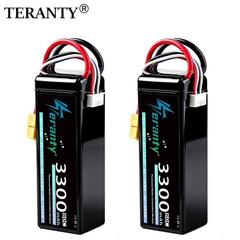 Lipo Battery 4S - TERANTY 4S 3300mAh Lipo Battery 14.8V