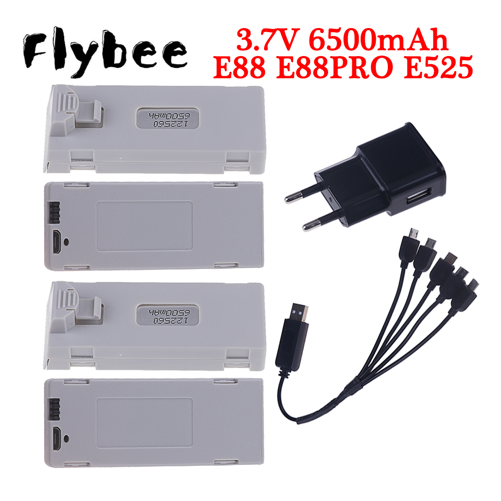 Rc Hobby & Maskinservice I Eskilstuna - Original E88 Battery 3.7V 6500mAh Lipo