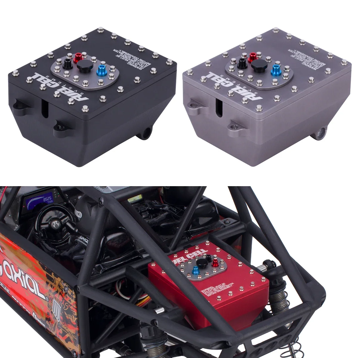 Rc Hobby Tools - 1Pcs Aluminum 1/10 Scale Fuel Cell