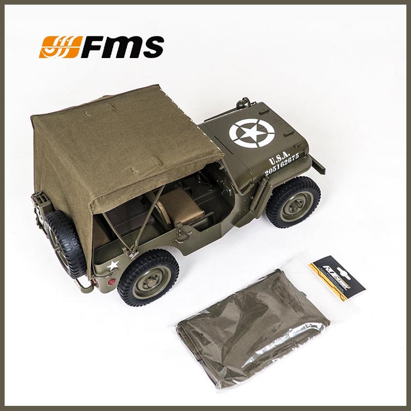 Rc Hobby & Maskinservice I Eskilstuna - FMS 1/12 C1167 Canvas Roof For