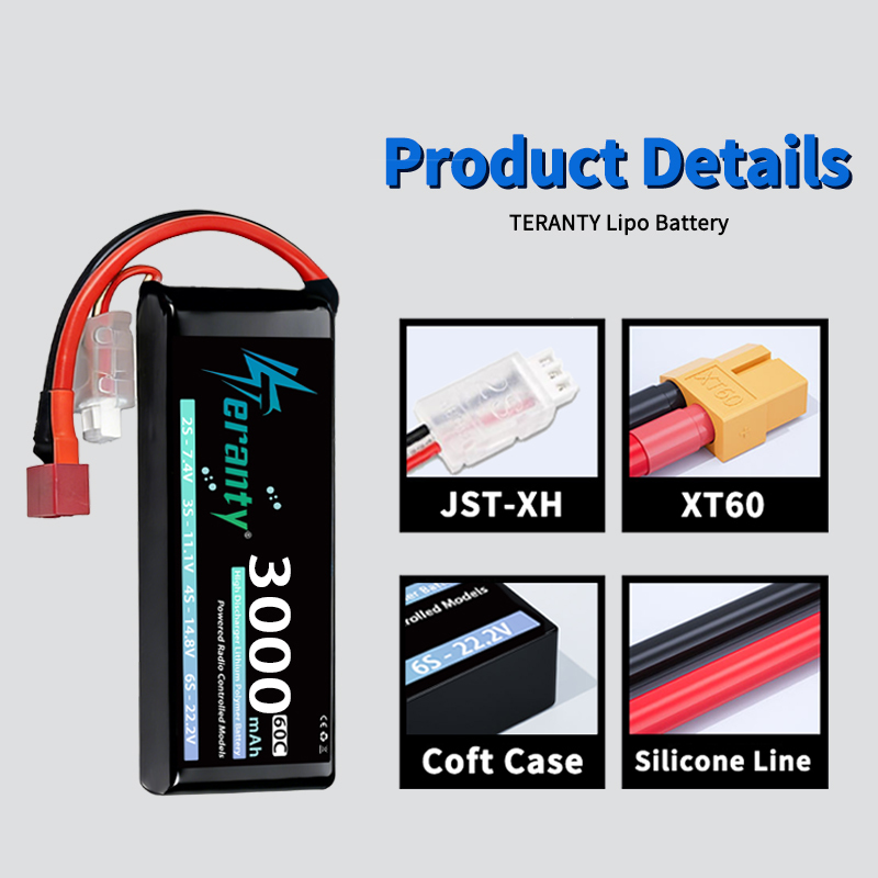 TERANTY 2S 3000mAh Lipo Batter - Rc Hobby & Maskinservice I Eskilstuna review and price