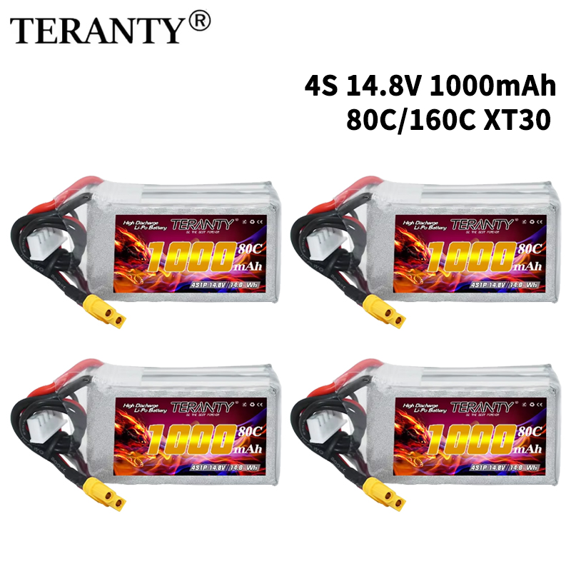 TERANTY 4S 1000mAh 14.8V 80C/1 - Lipo Battery 4S review and price
