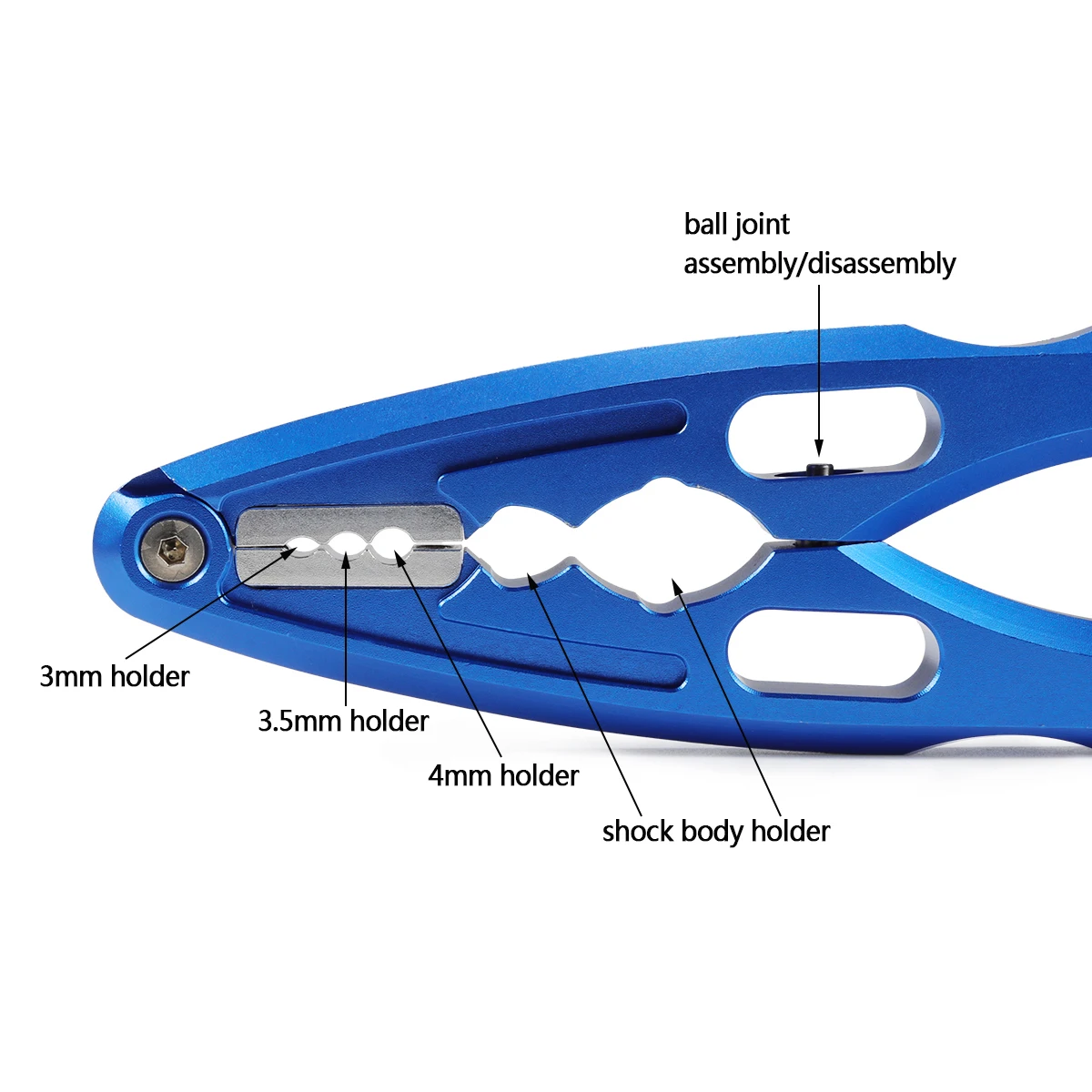 Aluminum CNC Pliers Pivot Ball - Rc Hobby Tools review and price