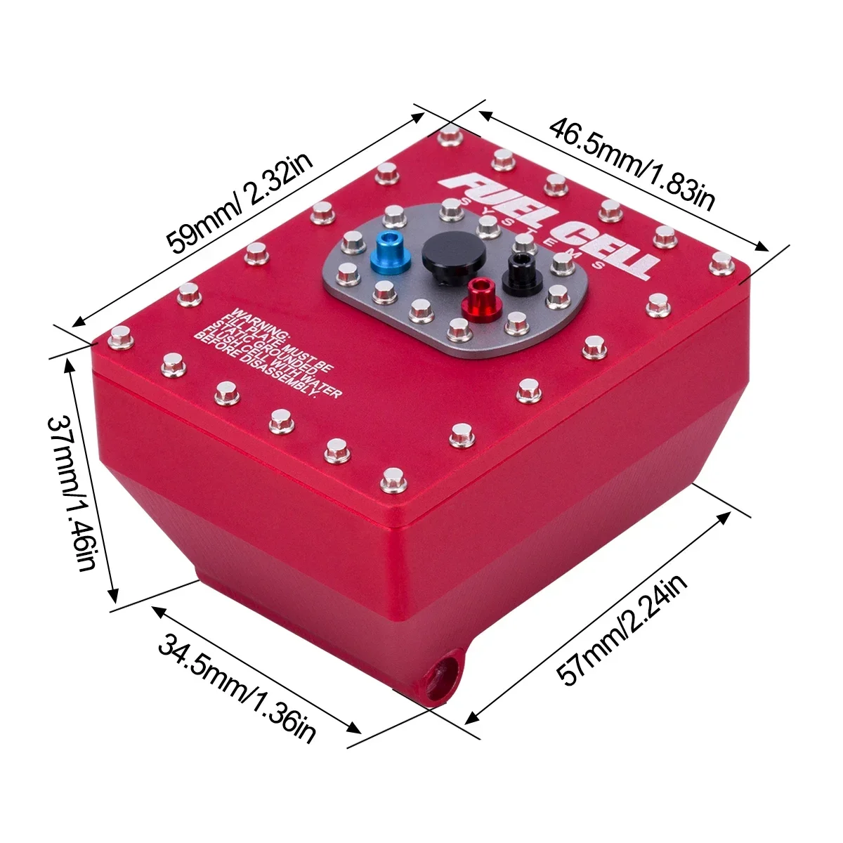1Pcs Aluminum 1/10 Scale Fuel  - Rc Hobby Tools review and price