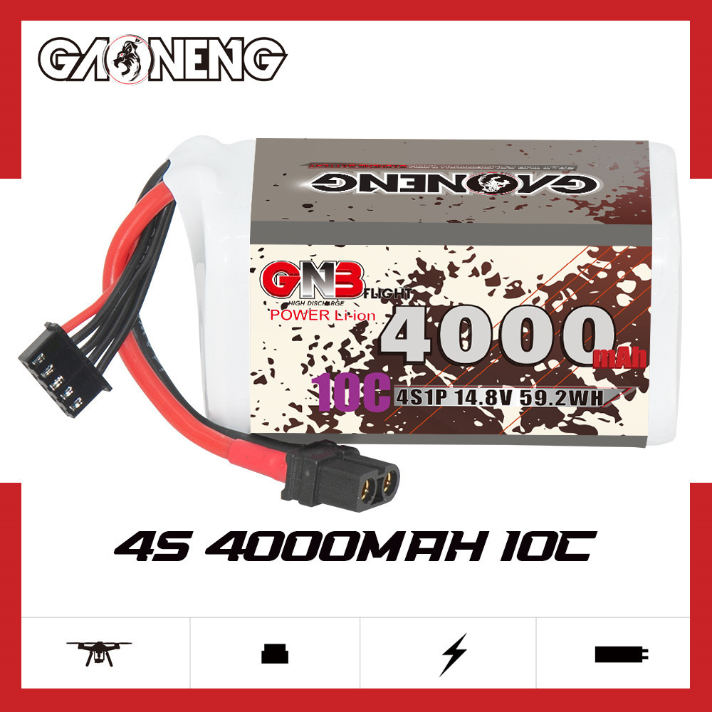 GNB 4000mAh 4S 14.8V 10C 20C W - Lipo Battery 4S review and price
