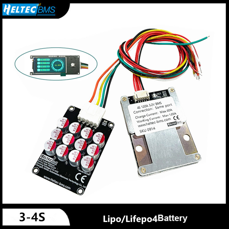 BMS 3S4S Balance 100A 120A 160 - Lipo Battery 4S review and price