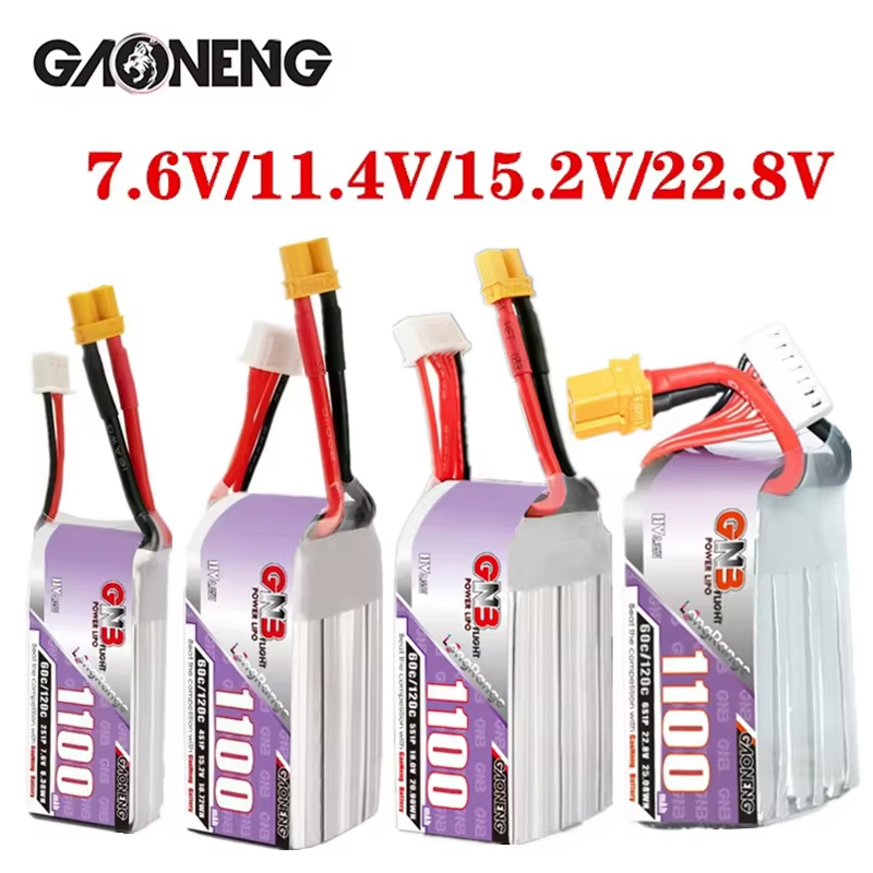 GNB 1100mAh 2S 3S 4S 6S 60C/12 - Lipo Battery 4S review and price