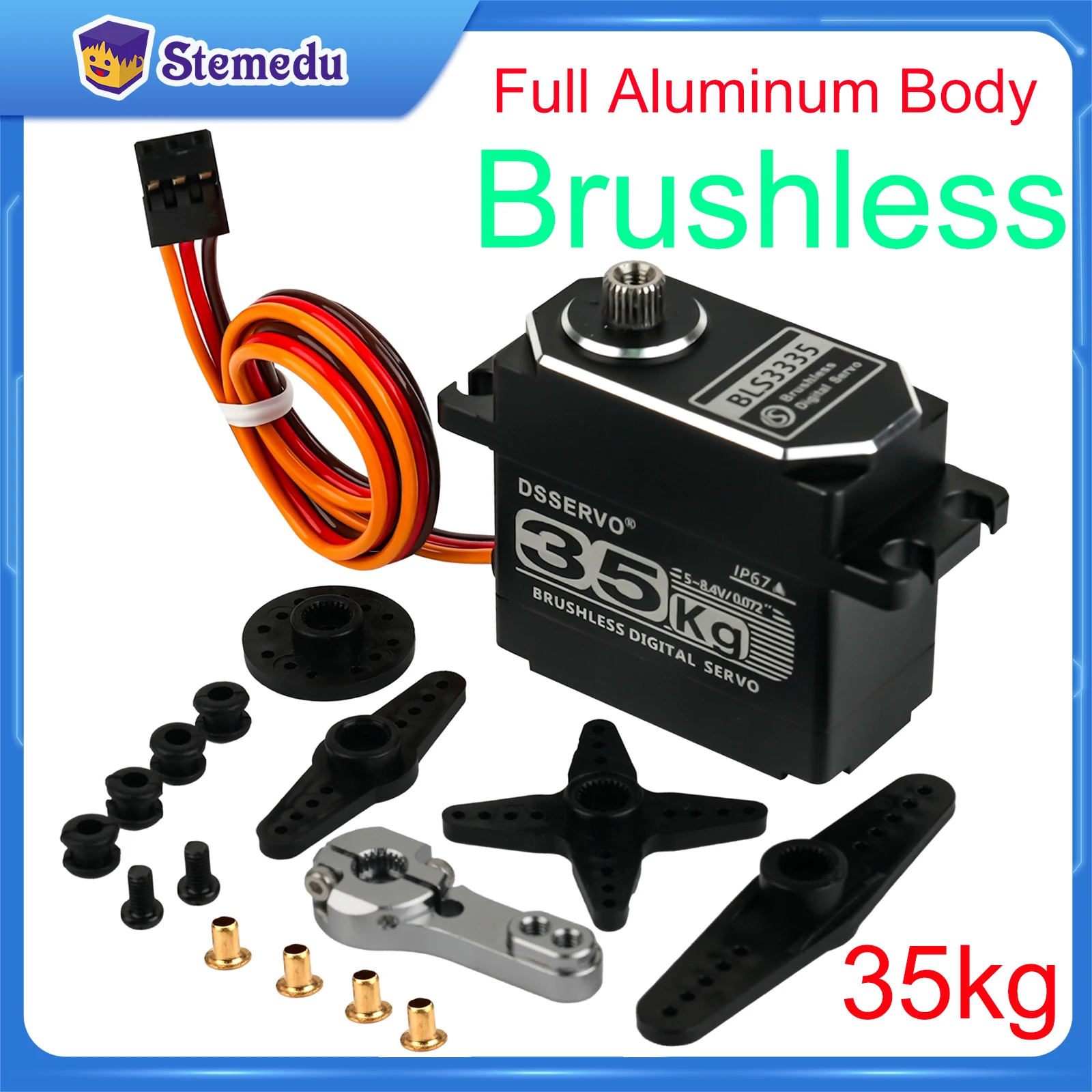 35KG BLS3335 Digital Servo Mot - Rc Hobby Tools review and price