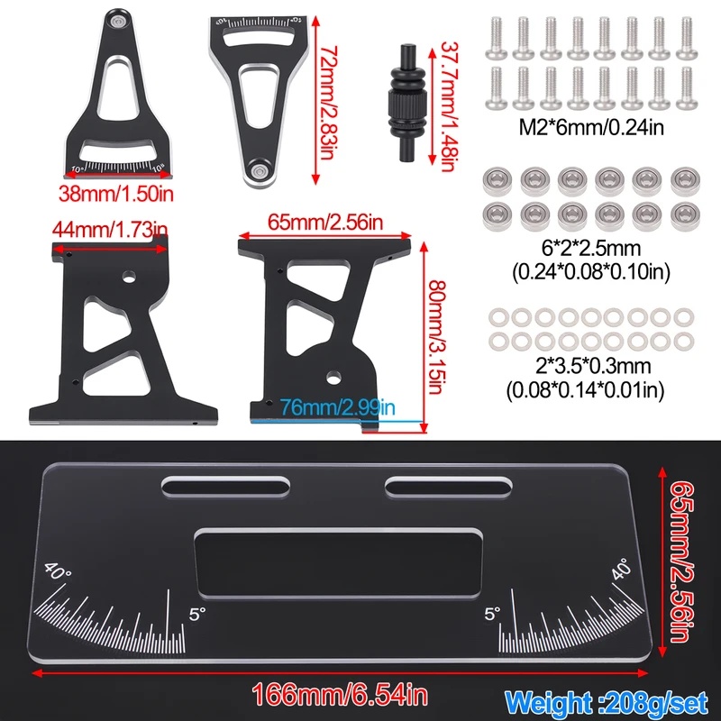CNC Aluminum RC Chassis Setup  - Rc Hobby Tools review and price