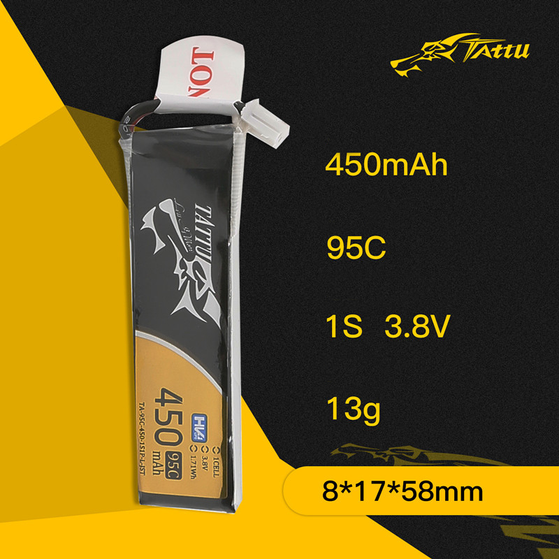 3Pcs NEW TATTU 450/500/550mAh  - Lipo Battery 4S review and price