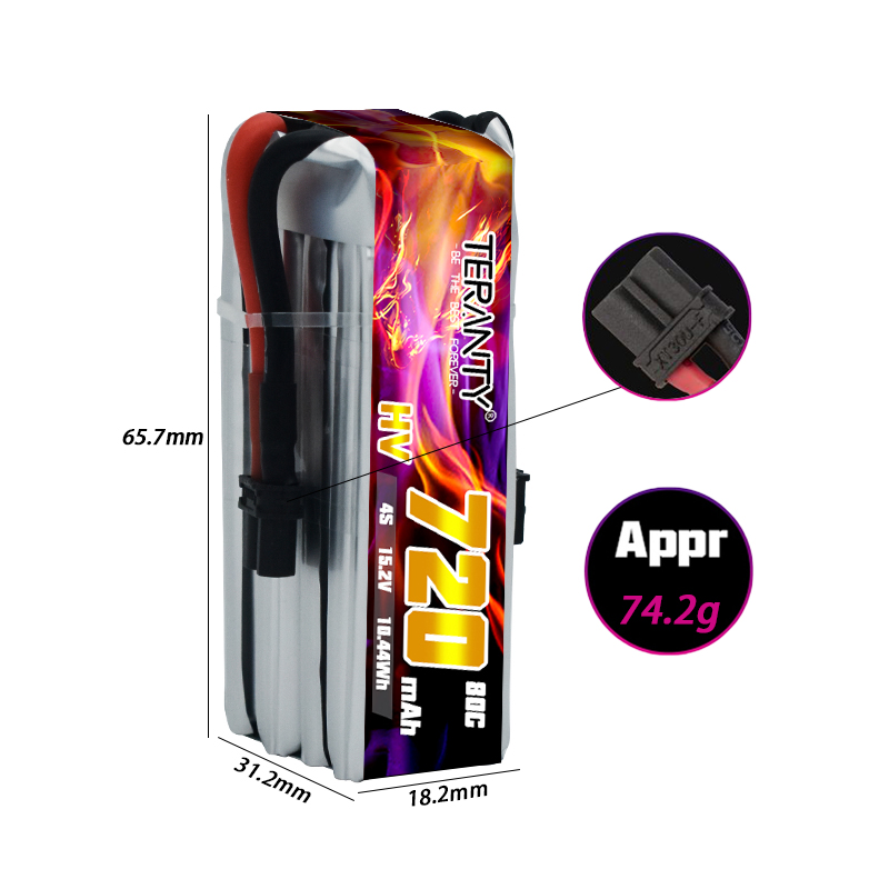 TERANTY 720mAh 4S 15.2V HV Lip - Lipo Battery 4S review and price