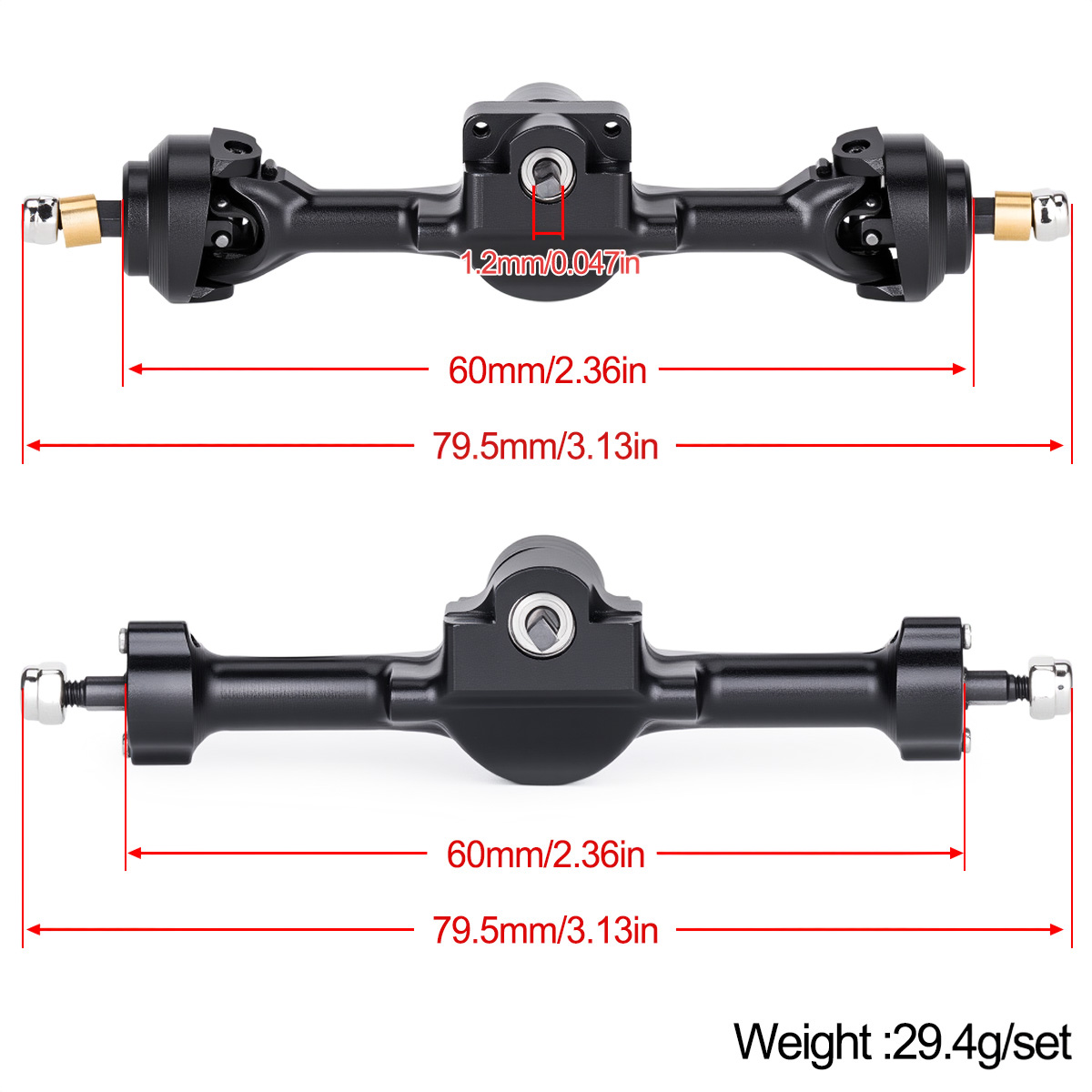 Aluminum Alloy Complete Front  - Rc Hobby Racing review and price
