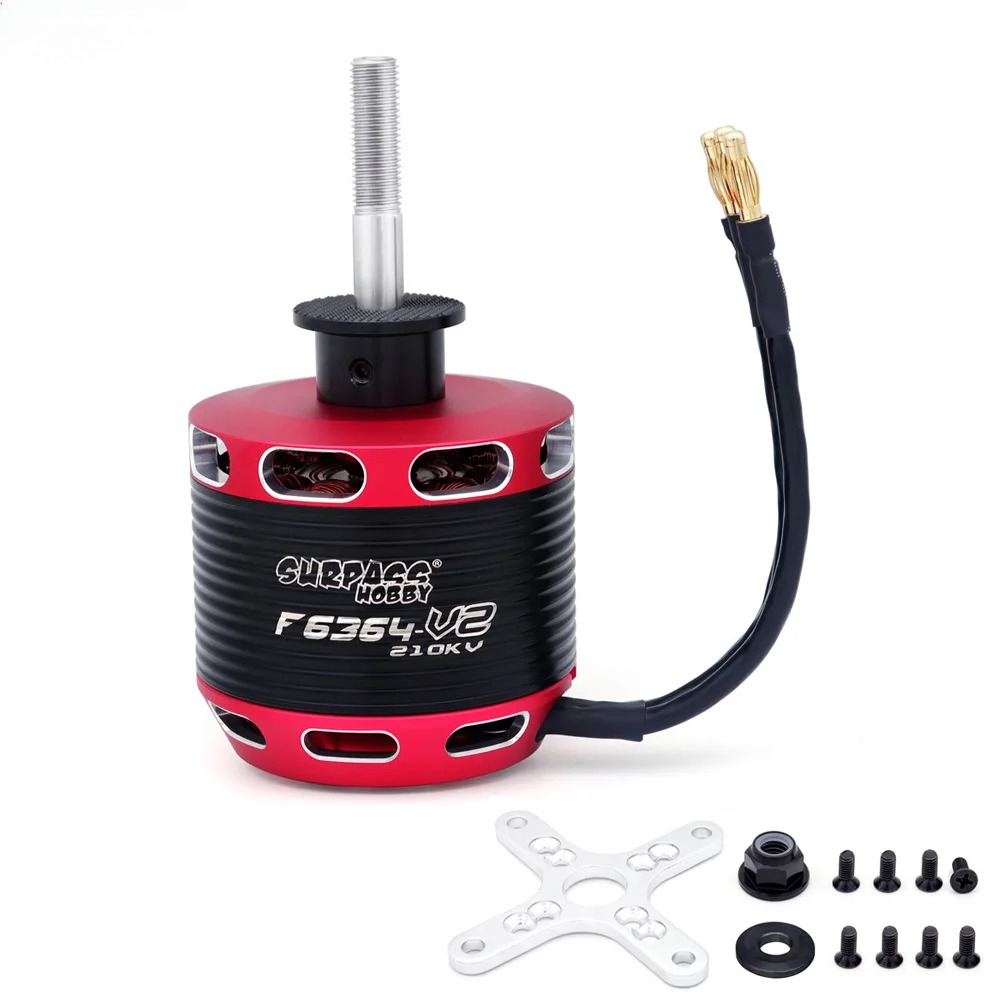 Surpass Hobby F-6364 210KV Bru - Rc Hobby Ua review and price